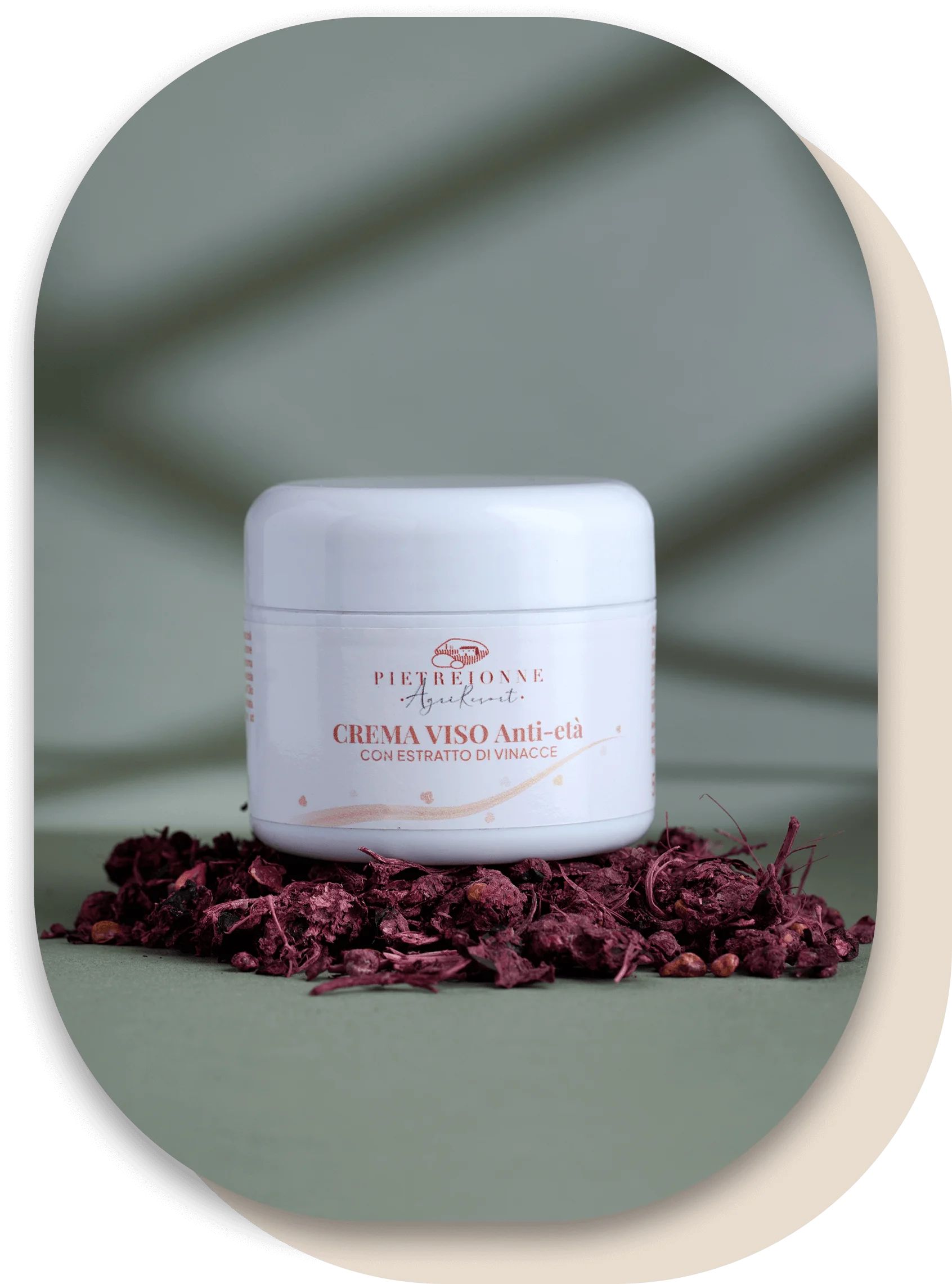 Crema Viso Anti-Età ai Polifenoli dell’Uva